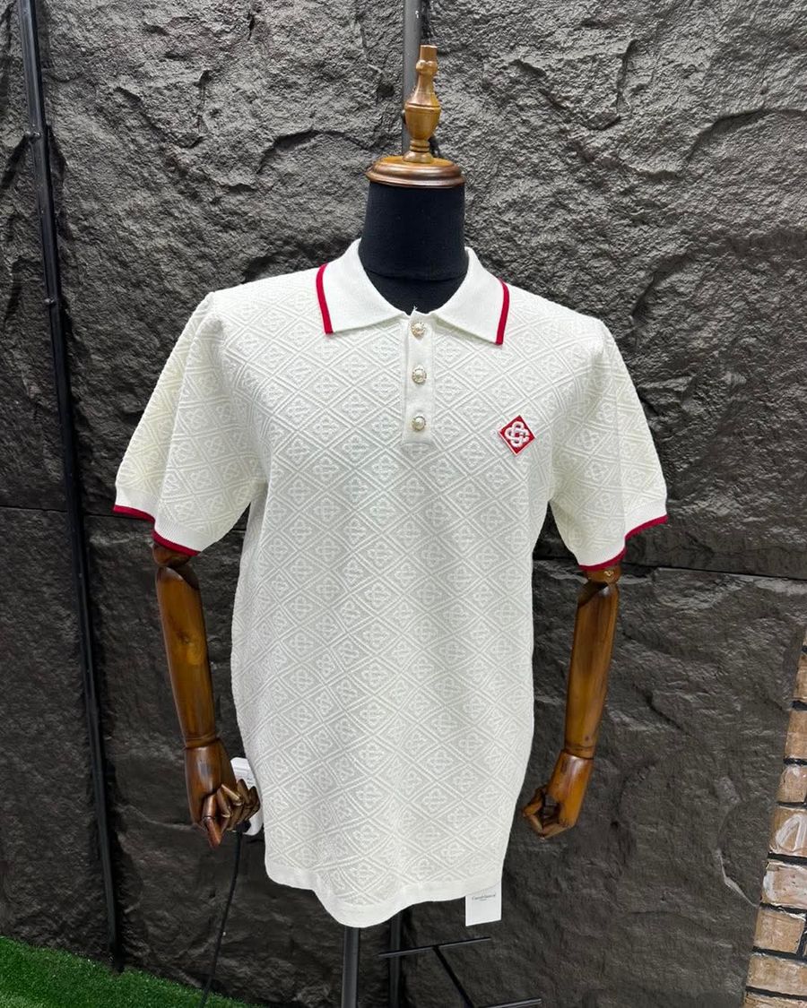 White Designer Polo from Kamara Luxury